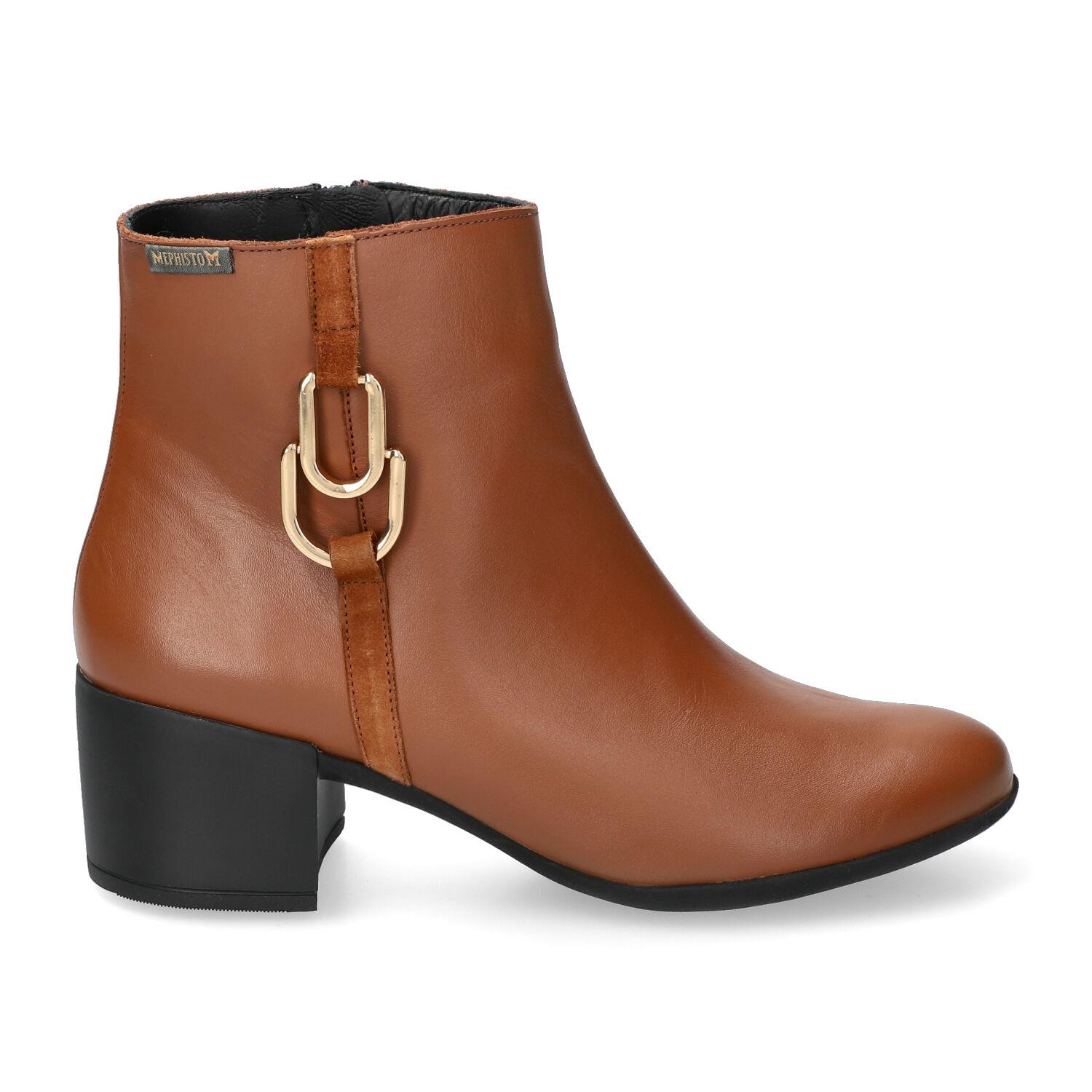 bottines femme modèle Zina brun chili - Mephisto